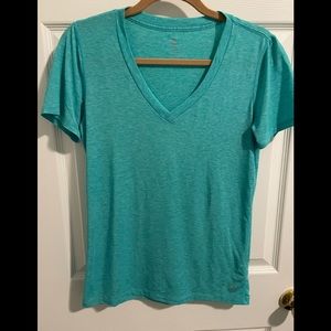 V neck tee shirt